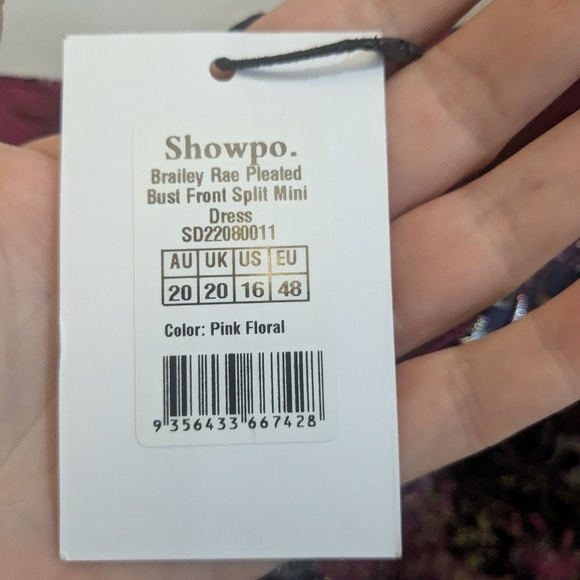 NWT Showpo Brailey Rae Mini Dresses - Picture 4 of 6